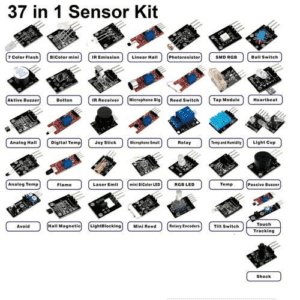 37 sensor package compatible with Arduino Uno